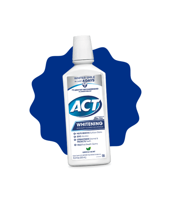 Our Products ACT® Mouthwash, Toothpaste, Lozenge, and Gum